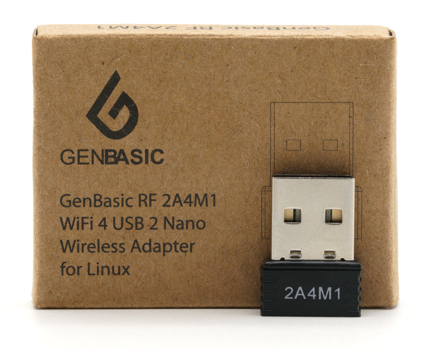 GenBasic WiFi 4 USB Nano Wireless Network Dongle Adapter for Linux