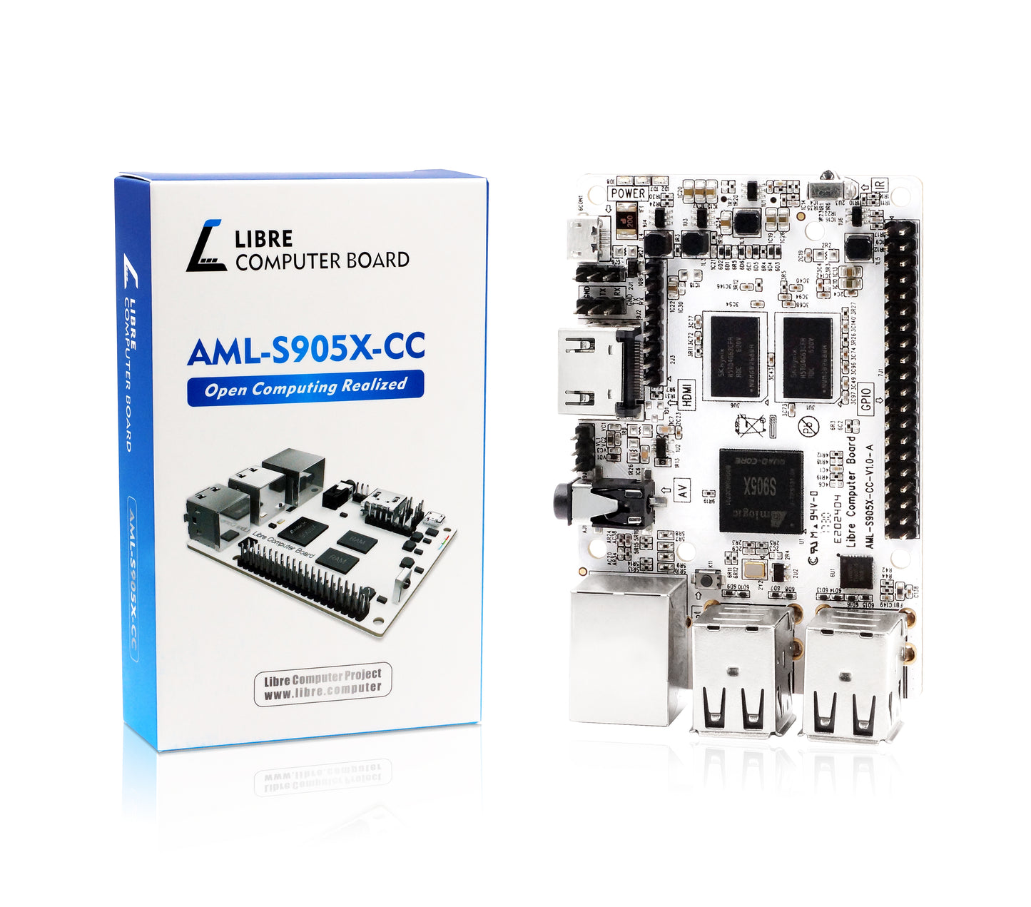 Libre Computer Le Potato AML-S905X-CC Single Board Computer