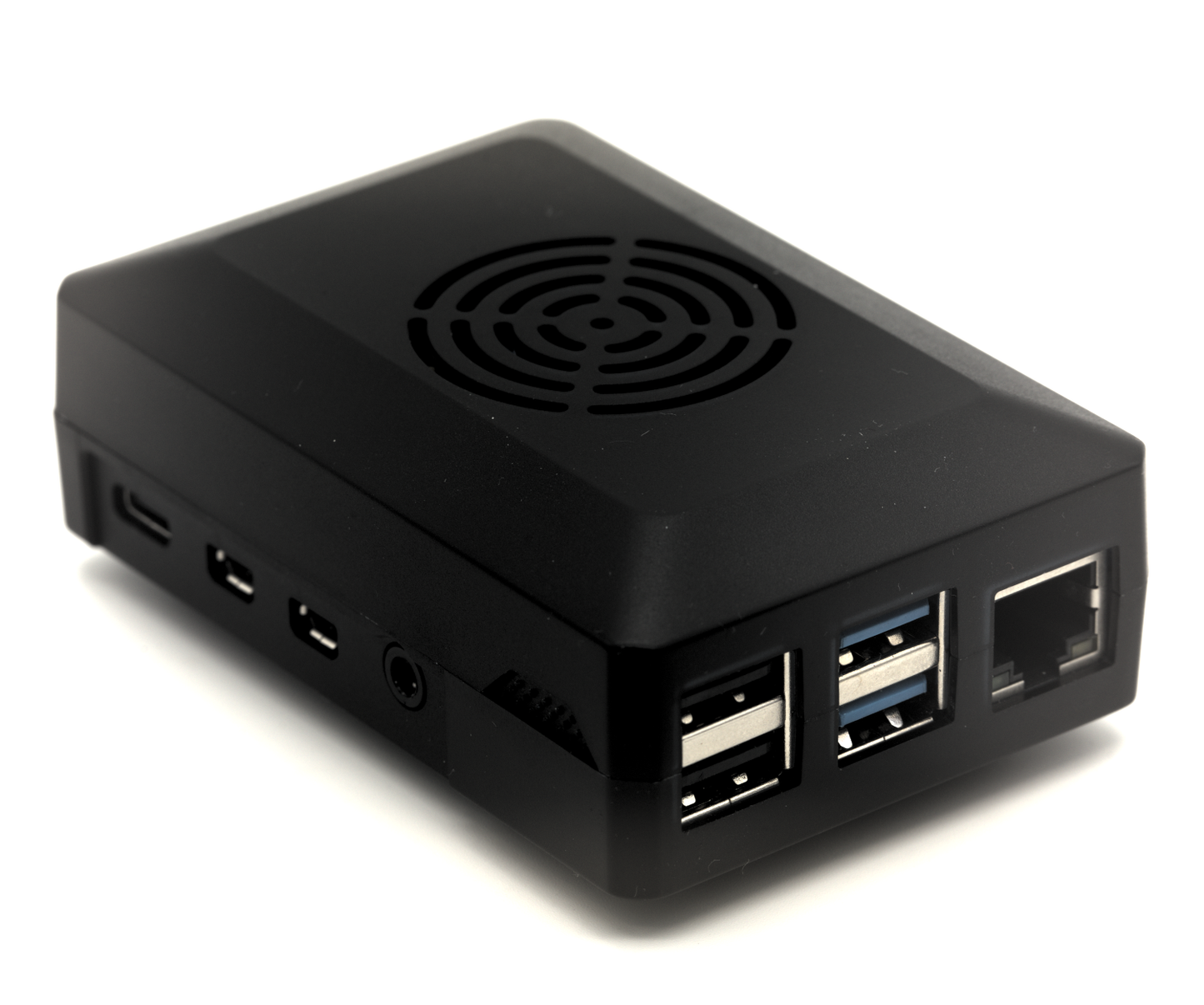 LoveRPi Active Cooling Media Center PC Case for Raspberry Pi 4