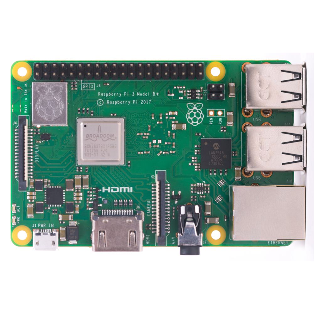 Raspberry Pi 3 Model B+ Single Board Computer