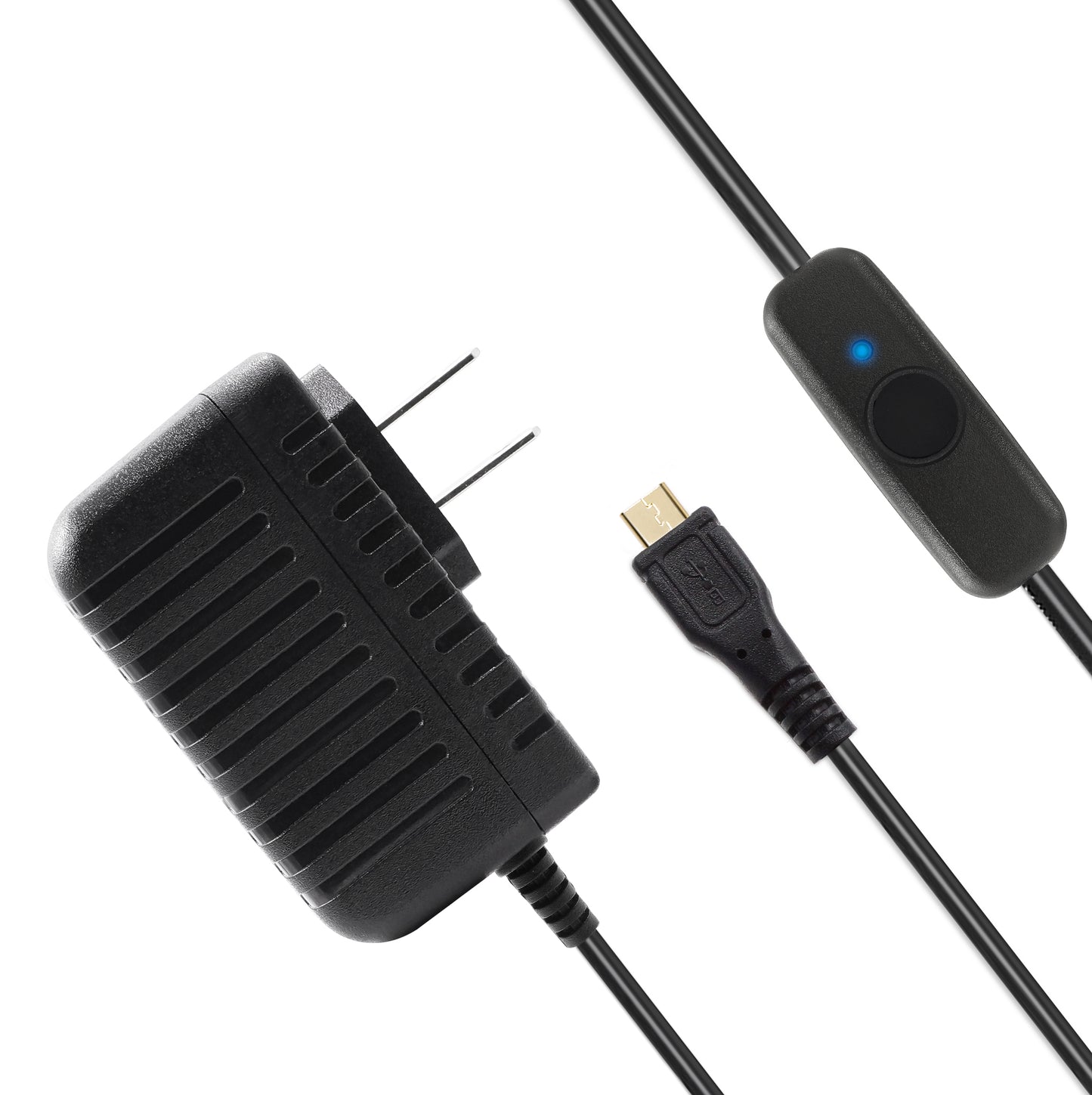 LoveRPi 5V 2.5A MicroUSB Power Supply with LED Indicator