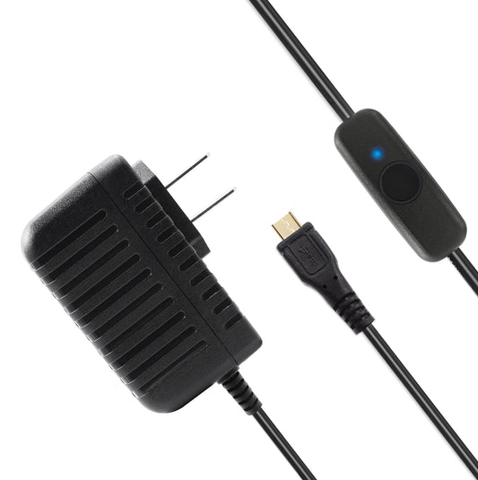 LoveRPi 5V 2.5A MicroUSB Power Supply with LED Indicator