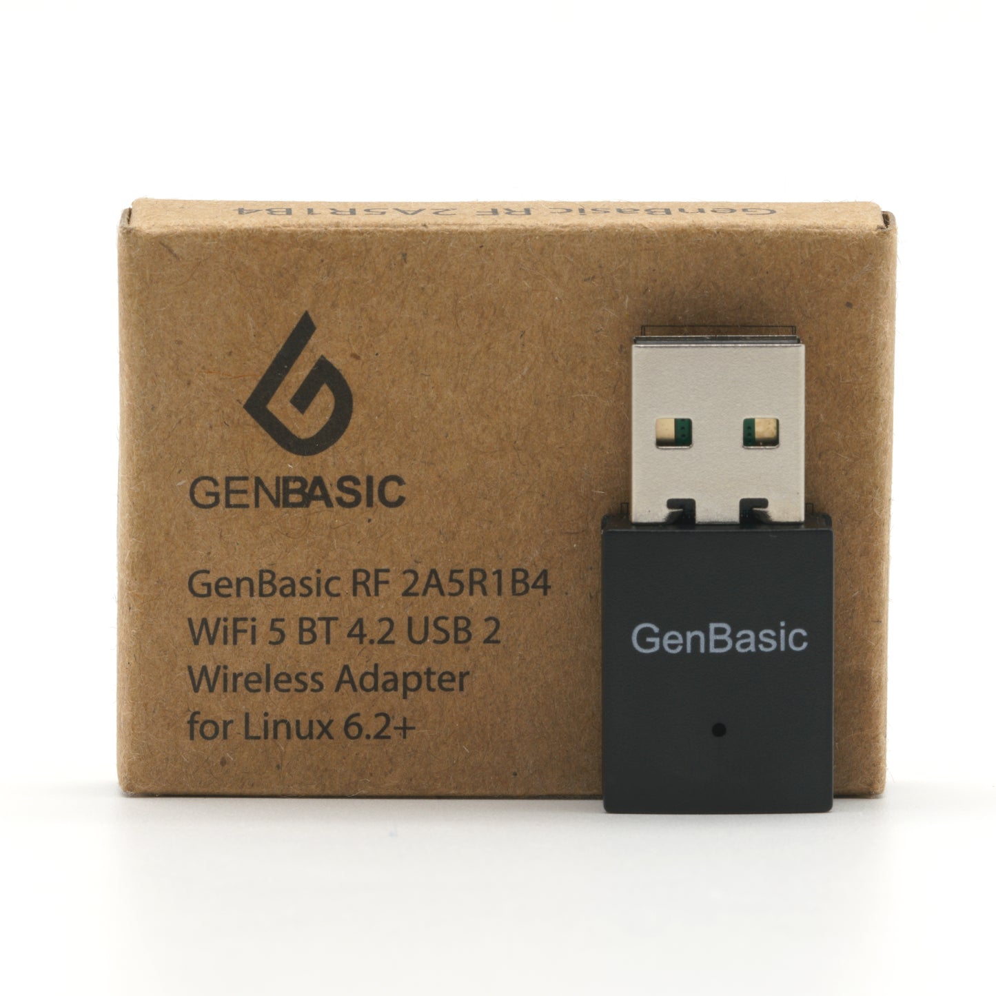 GenBasic WiFi 5 BT 4 USB Mini Wireless Network Dongle Adapter for Linux 6.2+