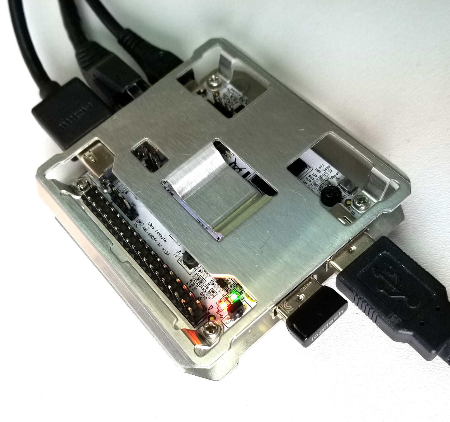 Aluminum Frame Case for Libre Computer La Frite AML-S805X-AC