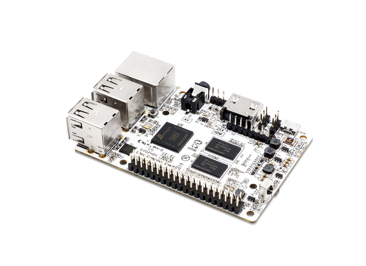 Libre Computer Le Potato AML-S905X-CC Single Board Computer – LoveRPi