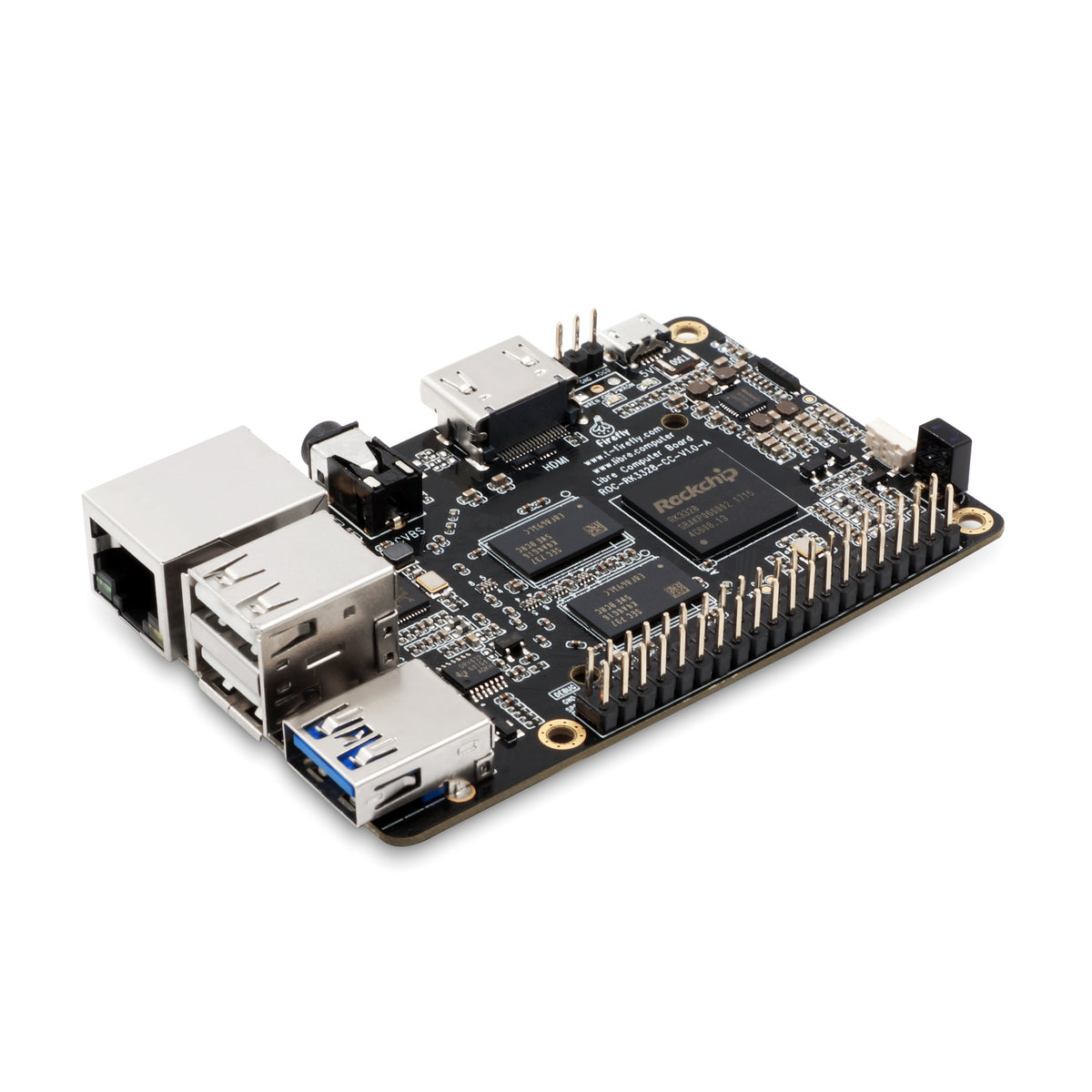 Libre Computer Renegade ROC-RK3328-CC Single Board Computer – LoveRPi