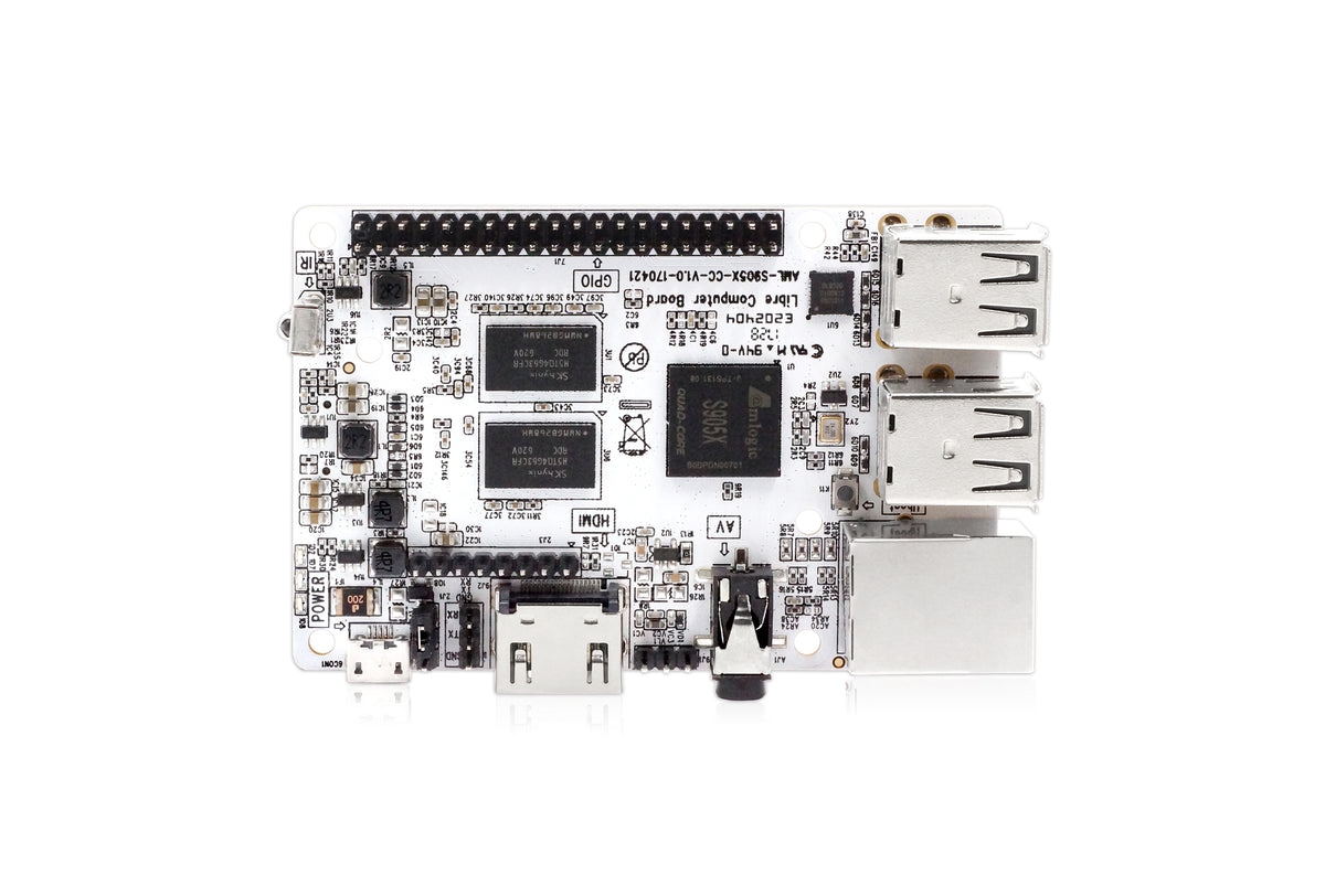 Libre Computer Le Potato AML-S905X-CC Single Board Computer – LoveRPi